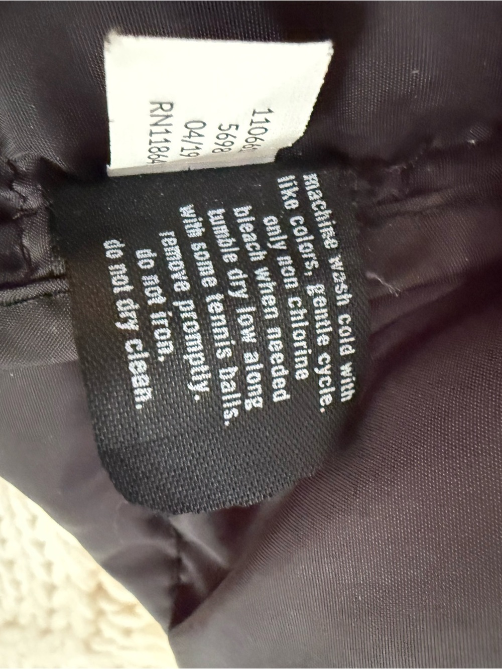Lane Bryant Black Quilted Hooded Puffer Coat with Gold Hardware - 26/28 - Picture 13 of 13